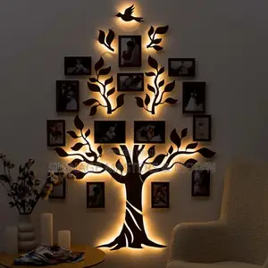 Backlit Family Tree Photo Frames