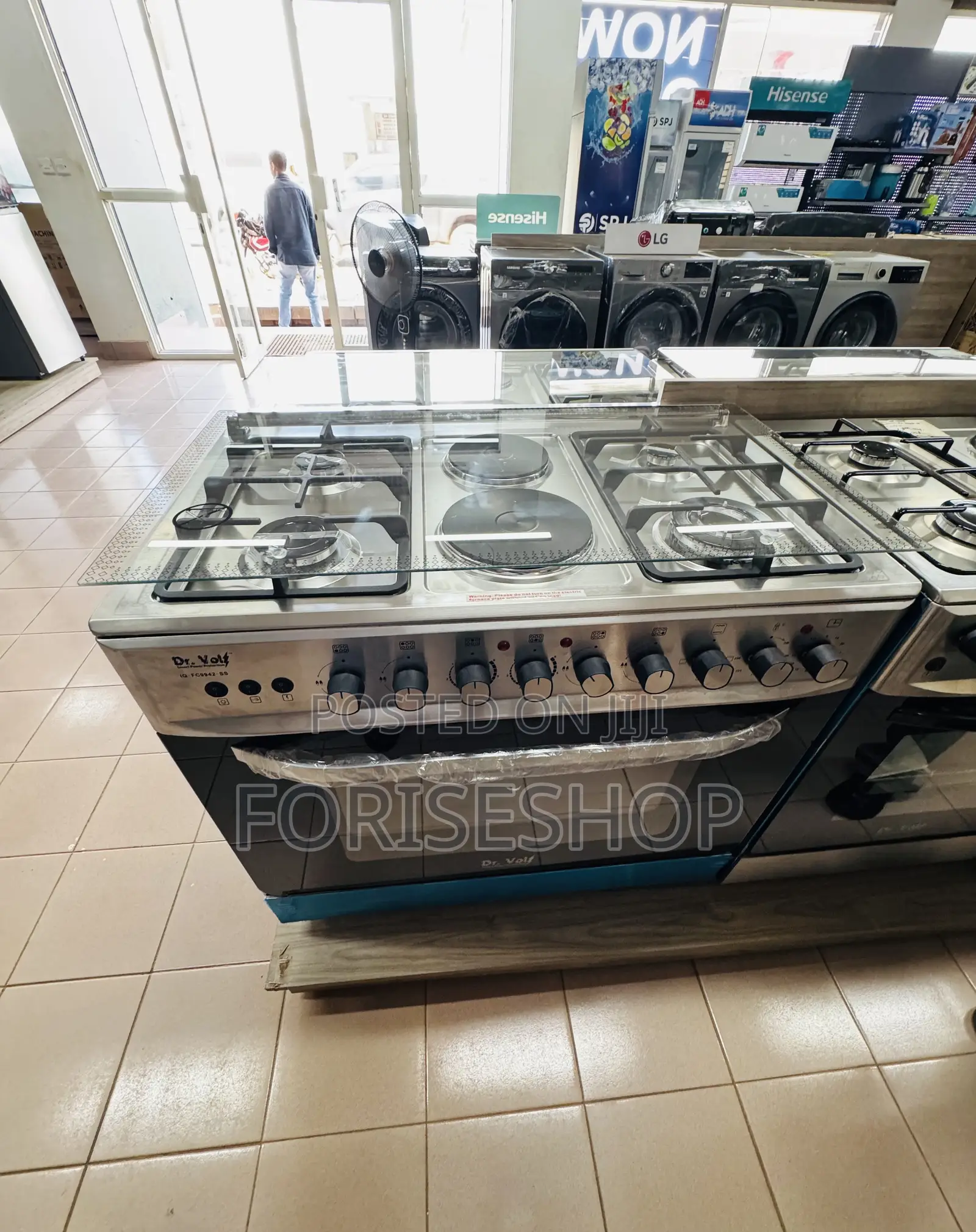 Dr.Volt 4gas 2electric Cooker (60*90)Cm