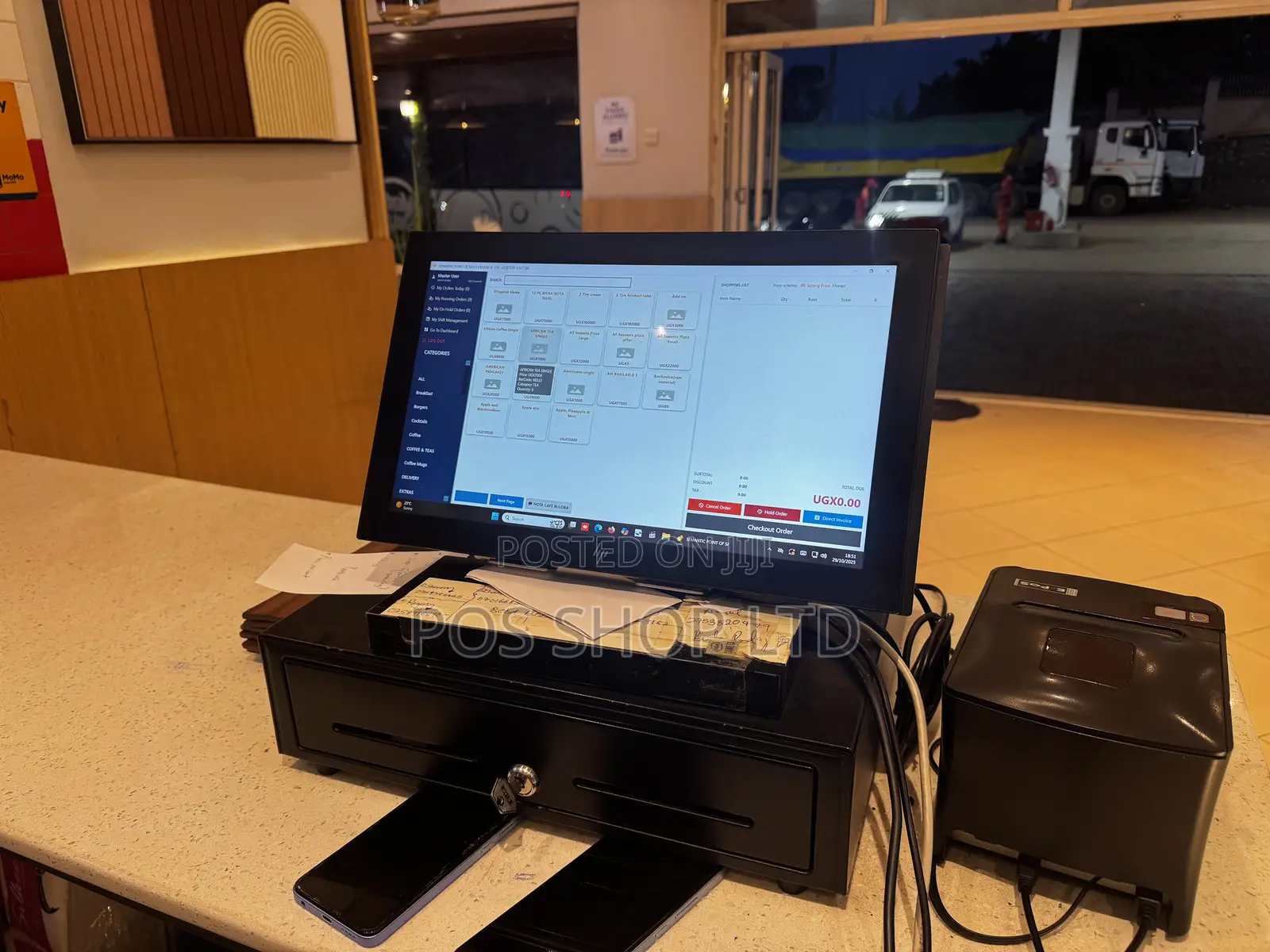Cafe, Restaurant, Hotel Pos (Point Of Sale) System