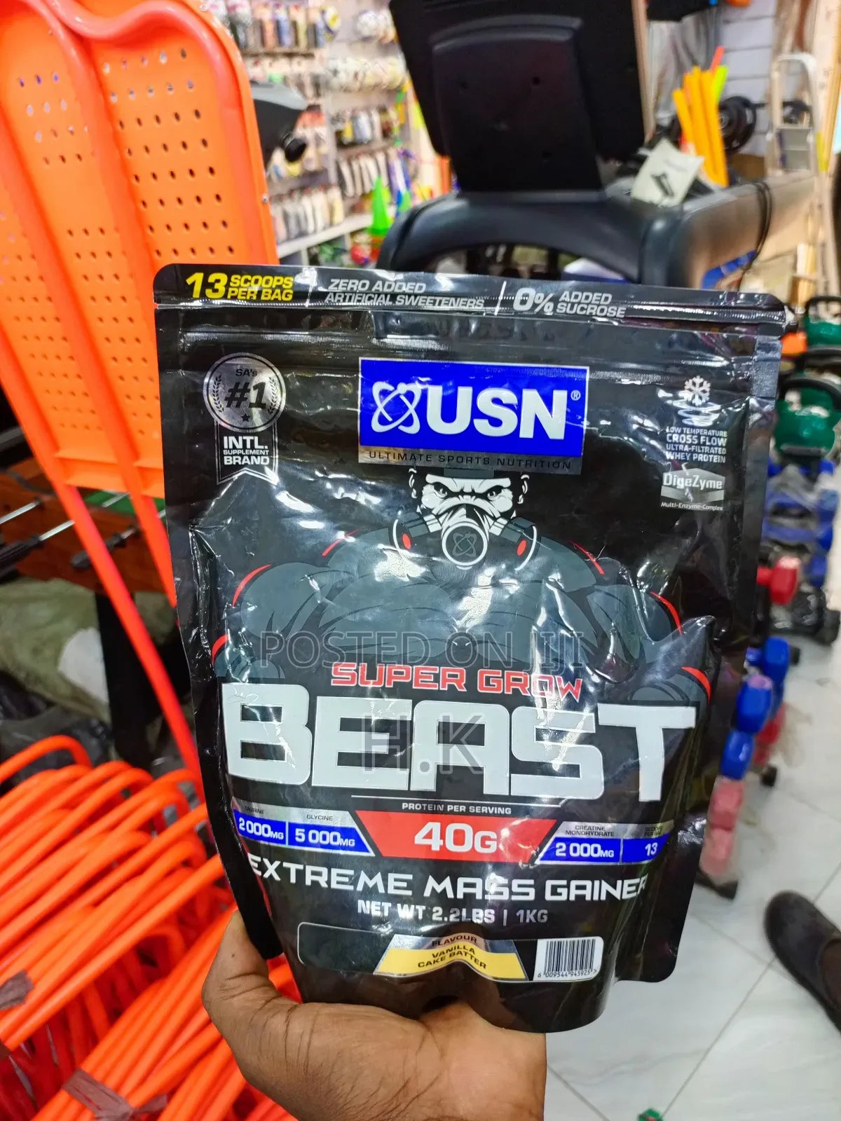 Usn Super Grow Beast Extreme Mass Gainer
