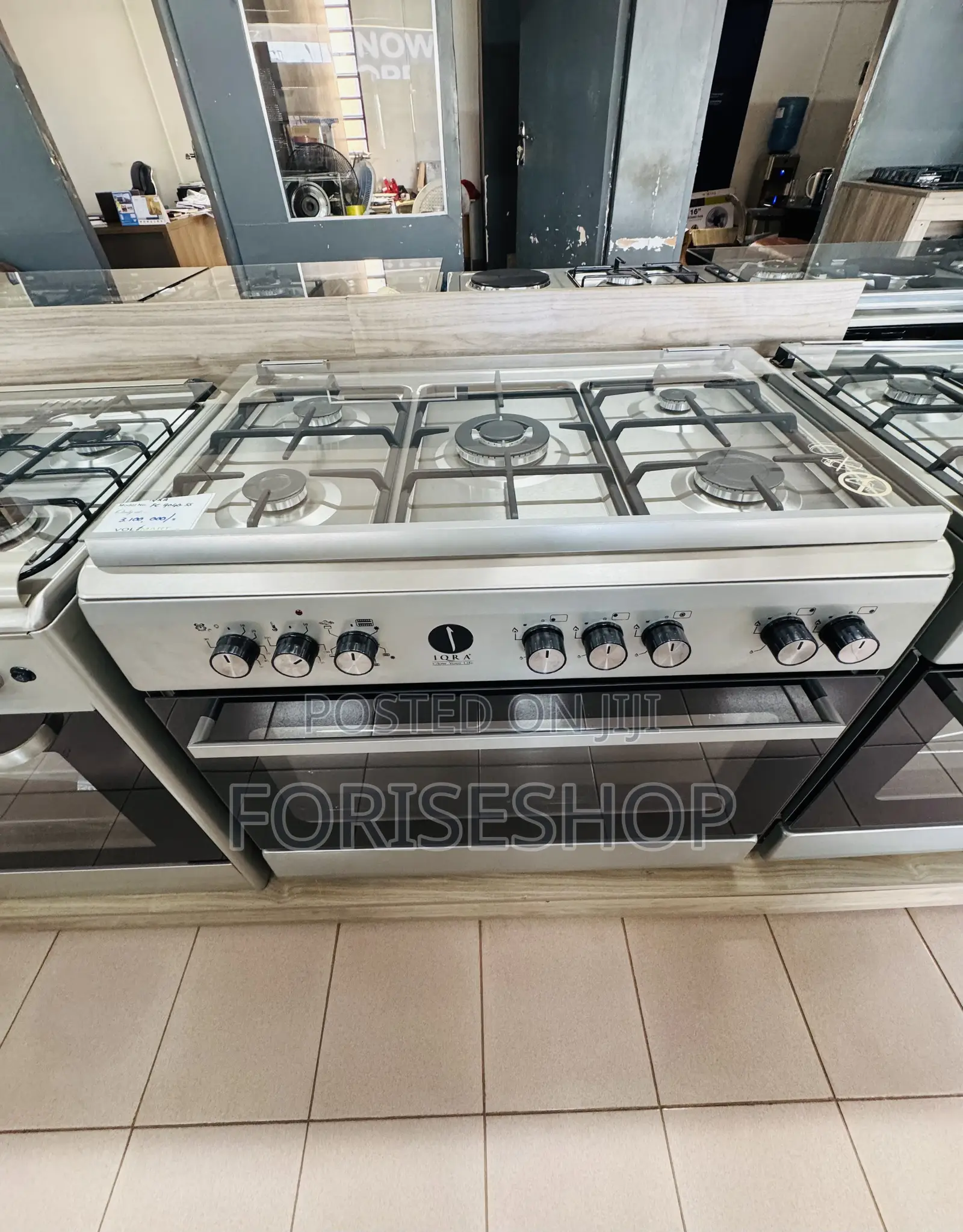 Iqra Cooker 90*60)Cm 5 Full Gas Euro Burner