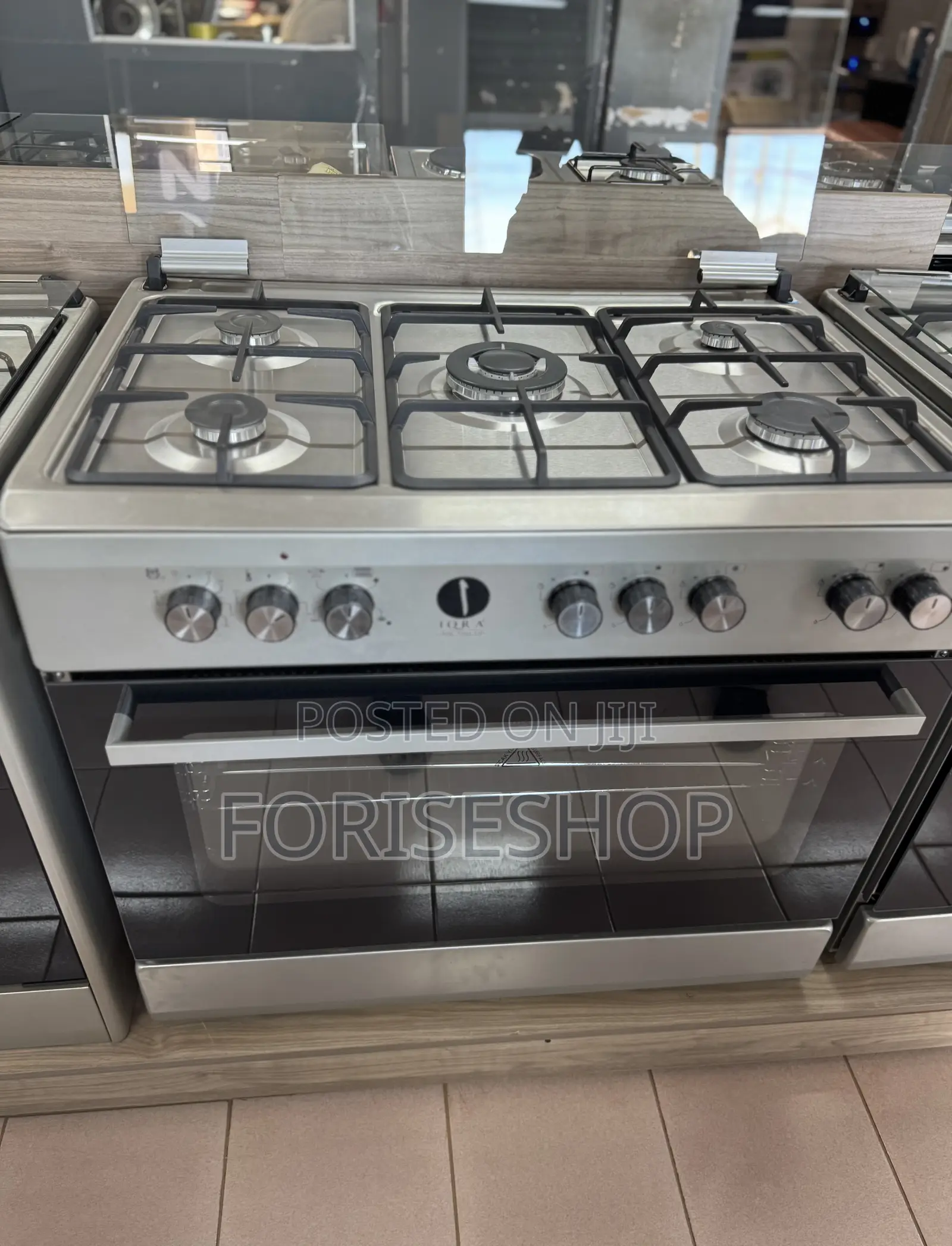 Iqra 5 Gas Euro Burners Full Gas Cooker (90*60)Cm