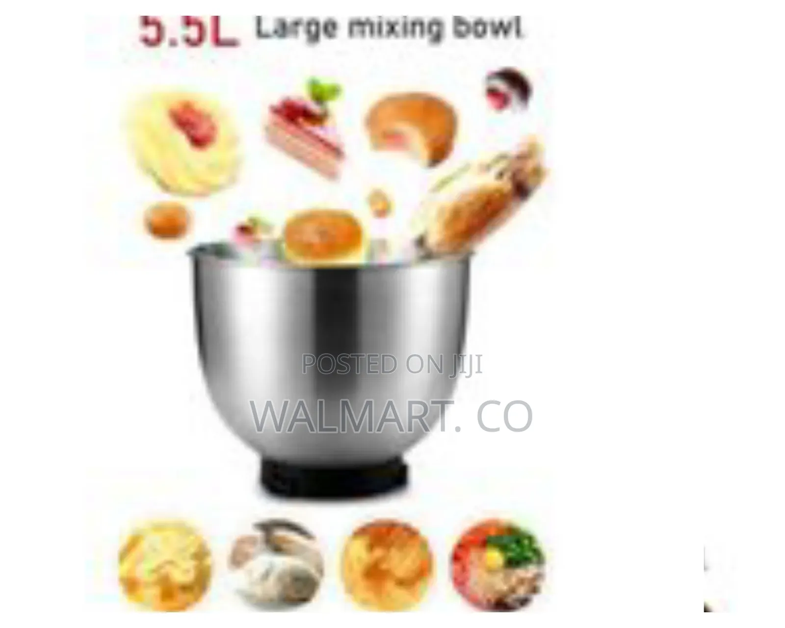 Sonifer 5.5litres 6 Speed Stand Mixer 3 in 1 Meat Grinder,Blender