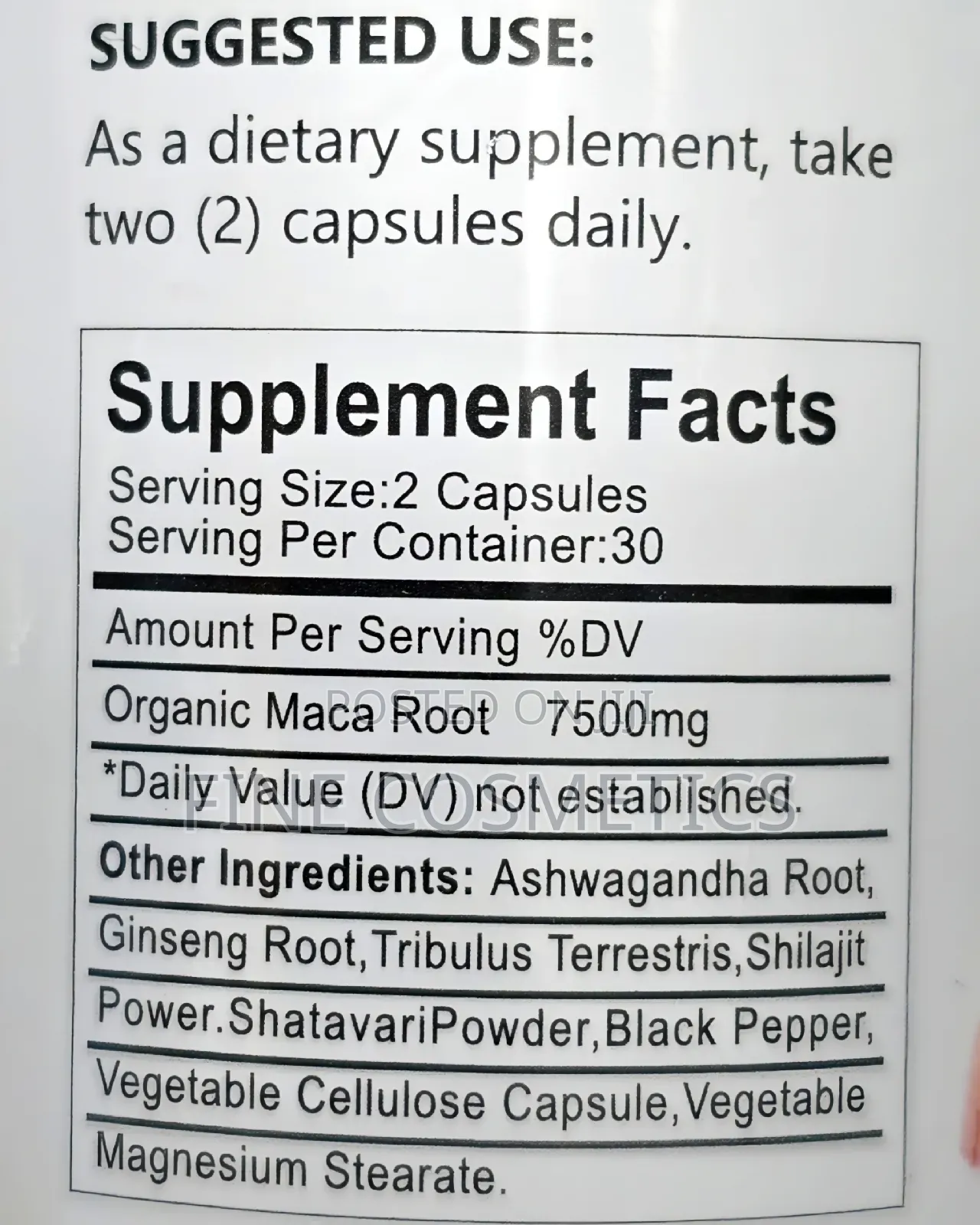Wholesale Only | Extreme Curve Maca Plus Buttocks and Hips Enlargement