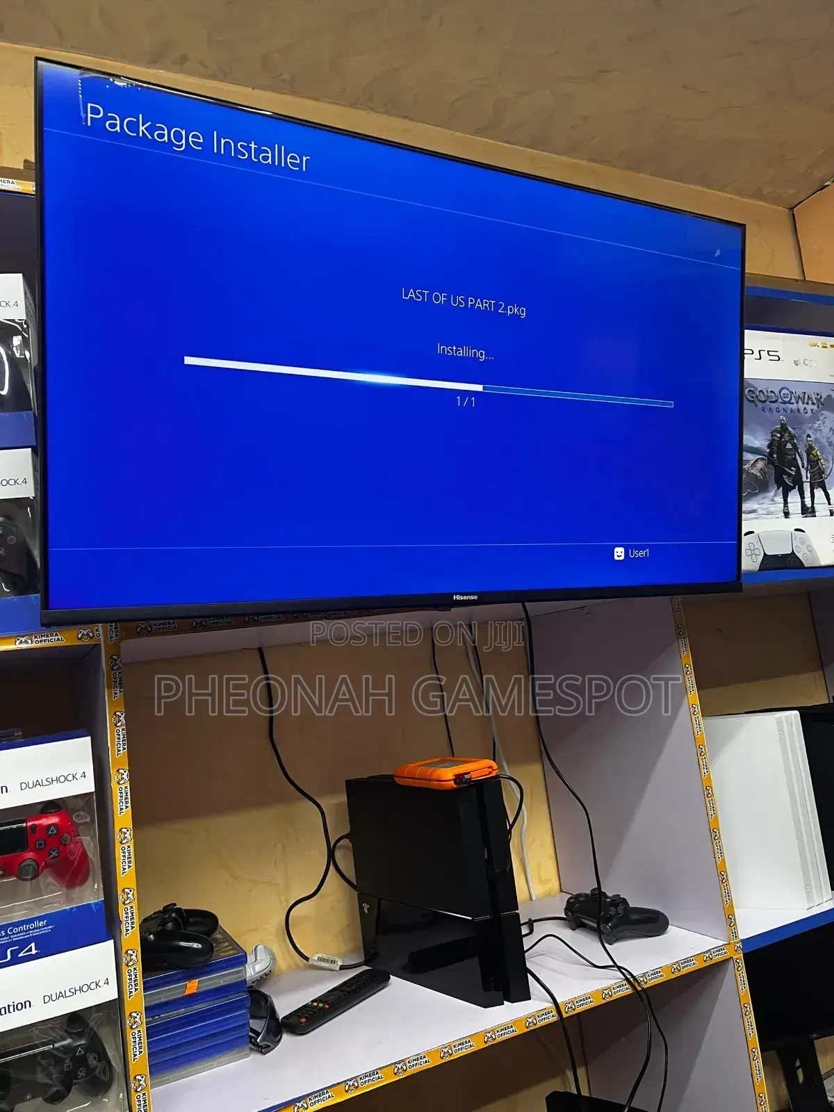 Games Installations on Chipped Playstation 4 Consoles