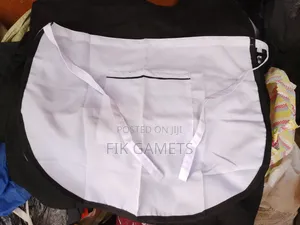 White Half Aprons (White)