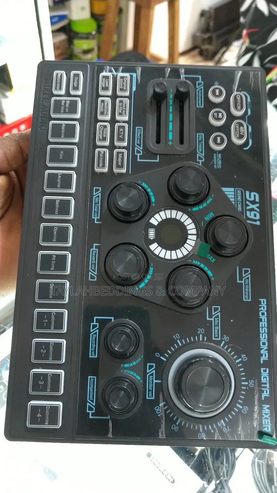 Sx91 Live Sound Card Sound Mixer Professional Audio Mixing Console
