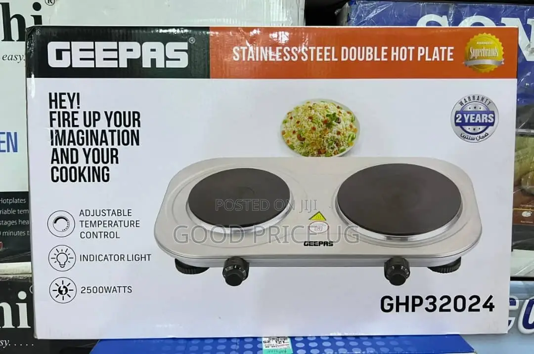 Geepas Double Solid Hotplate Ghp32024