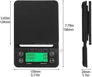 Multifunction Kitchen Scale With Timer