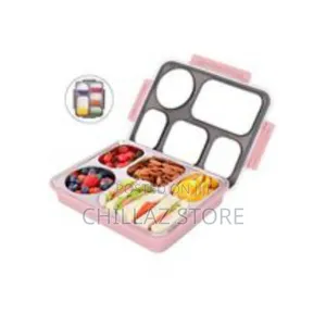 5 Compartment Lunchbox Portable Container.