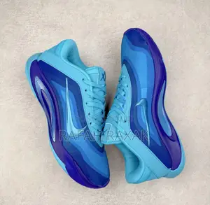 Original Blue Nike A ‘One’ Indigo Girl Basketball Sneakers