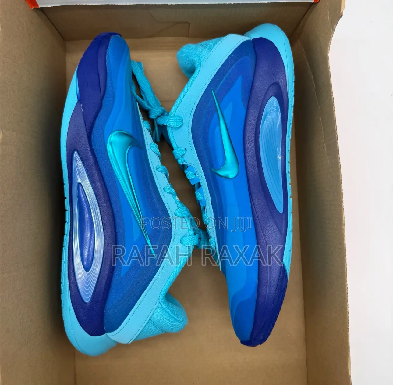 Original Blue Nike A ‘One’ Indigo Girl Basketball Sneakers