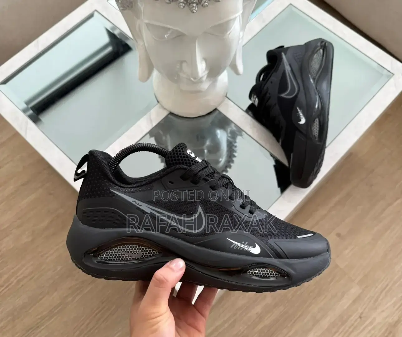 New Classic Black Nike Air Zoom Winflow Trainer Running Shoes