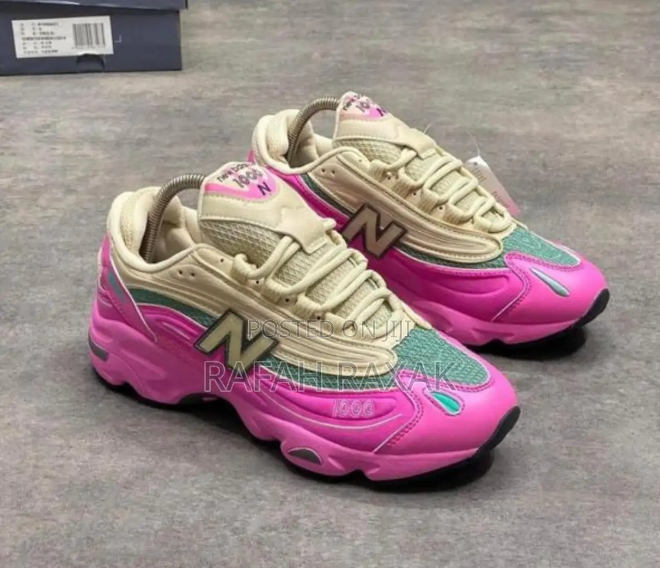 Unisex Pink/Sandstone New Balance 1000 Sneakers