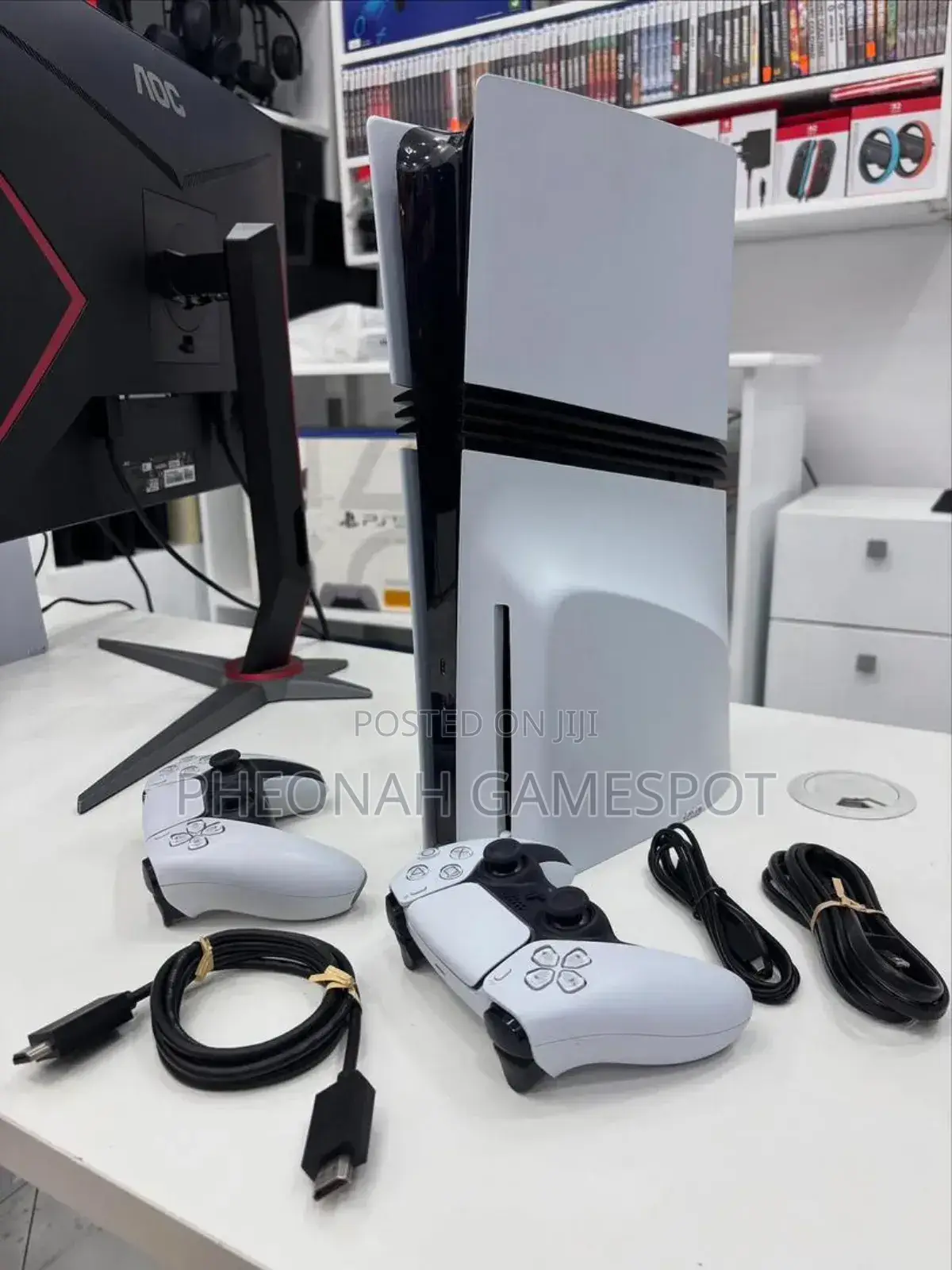 Premium Used Sony Playstation 5 Pro Disc Version. It's a Full Set