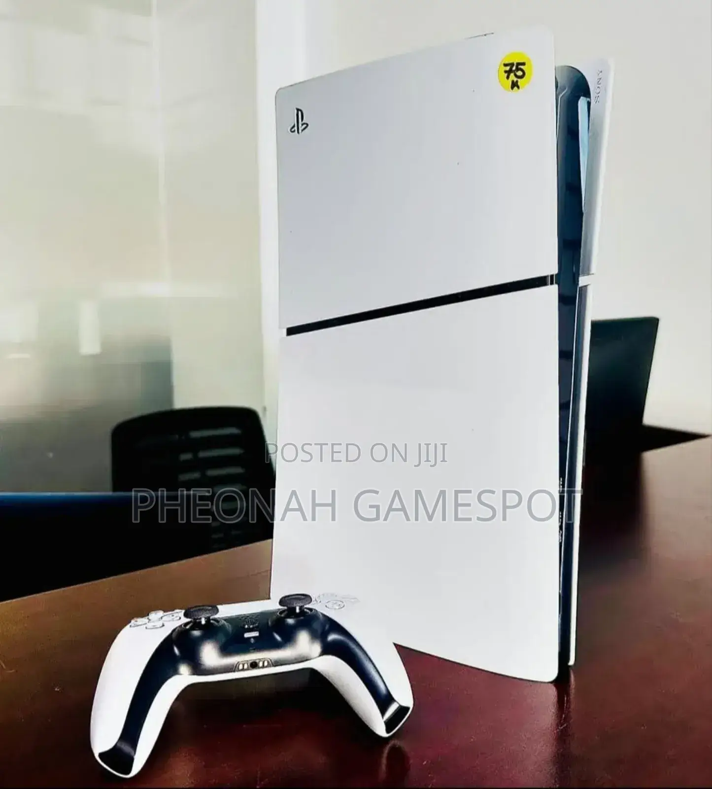 Like-New Uk Used Playstation 5 Slim Digital Edition With Fc26 2 Pads