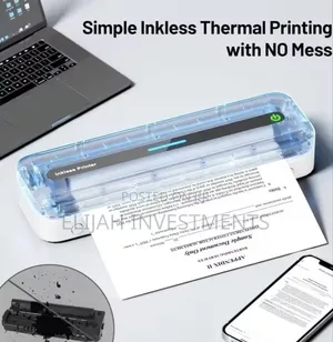 Portable Inkless Thermal Printer.