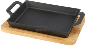 Cast Iron Rectangular Grill Pan
