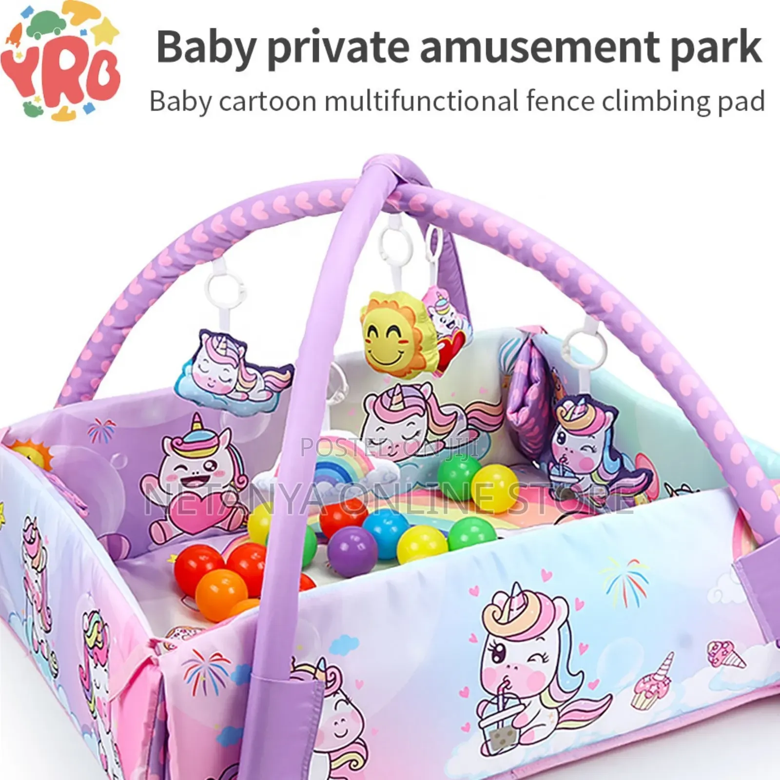 Baby Pedal Mat and Play Pen