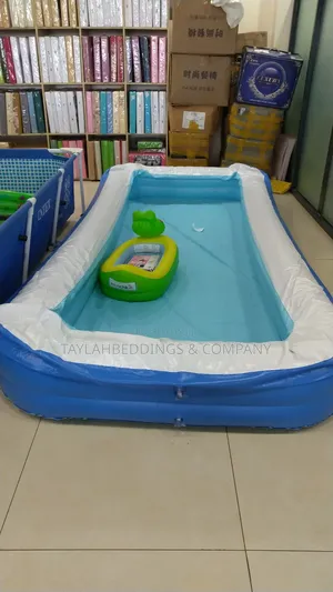 Family Inflatable Children's Swimming Pool Rectangle Ultra Big Size