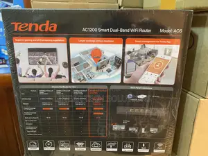 Tenda Ac1200 Smart Wifi Router, High Speed Dual Band Wireless Er