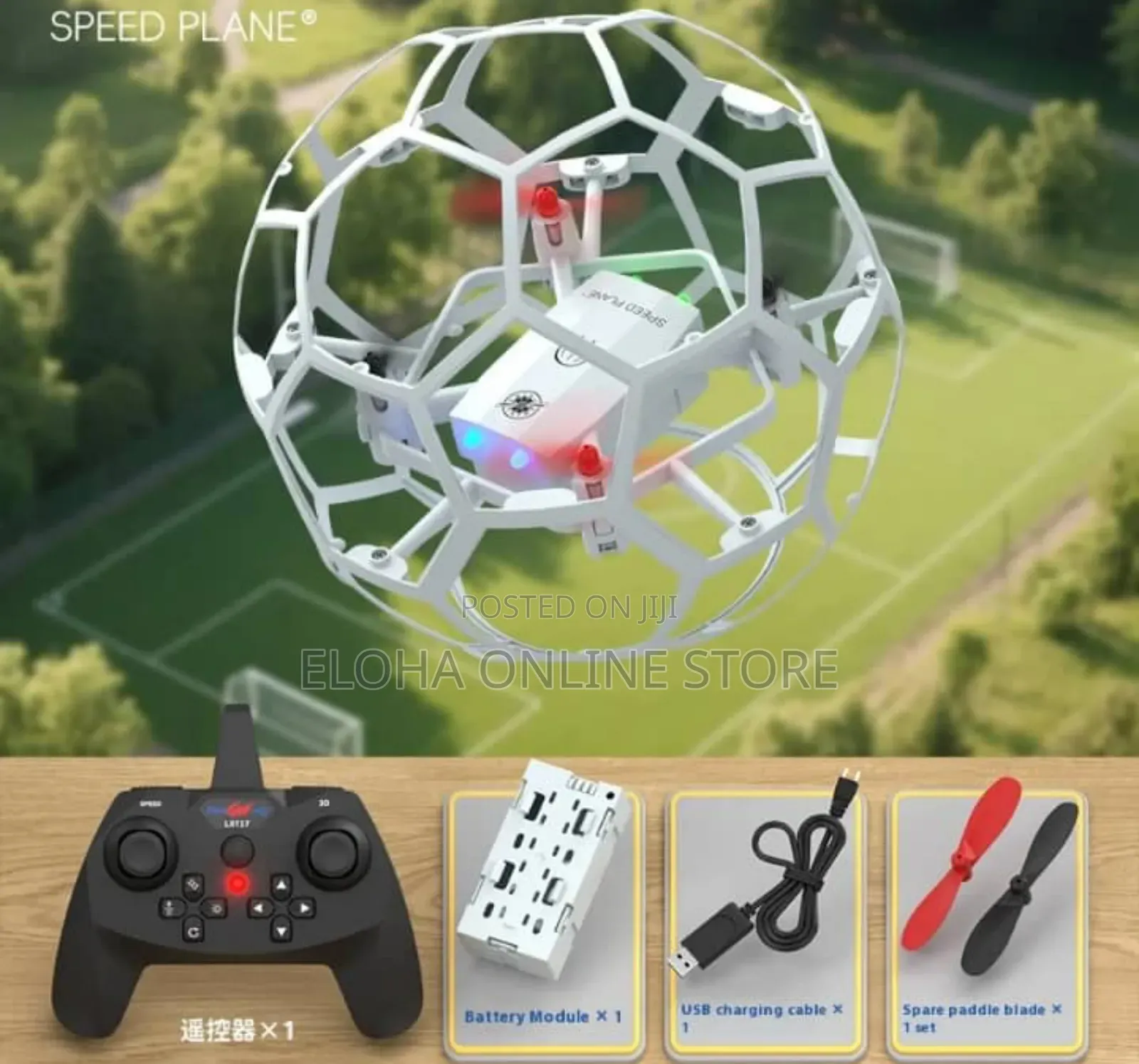 Intelligent Kids Aerial Drone With Roll Cage