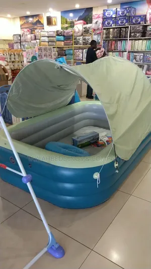 Inflatable Pool for Children Adult Extra Large Shade, Sun Protection