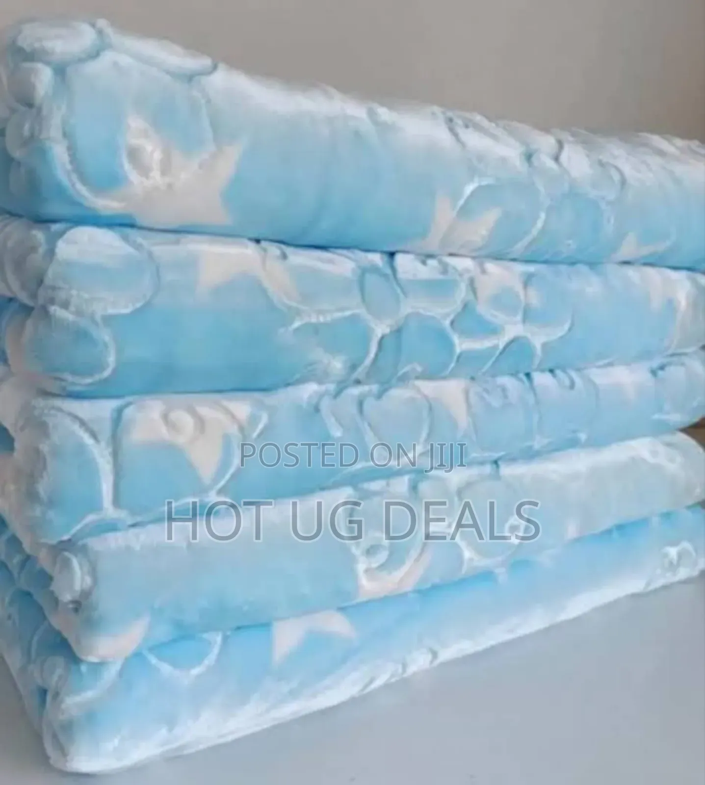 Baby Shawl Receiver -blue