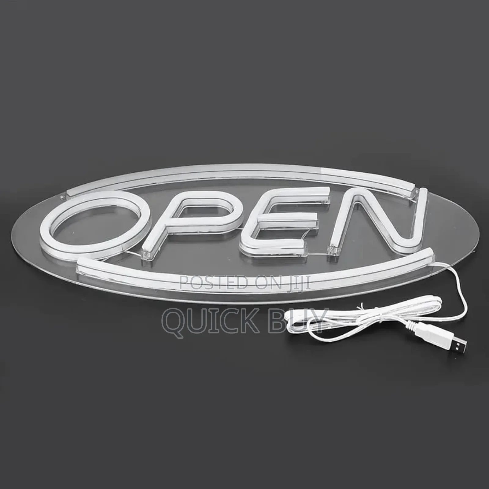 3d "Open"Led Neon Light Sign