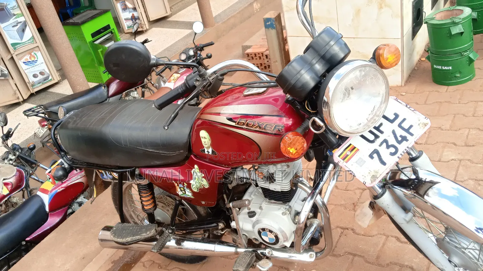 Bajaj Boxer 100 2024 Red