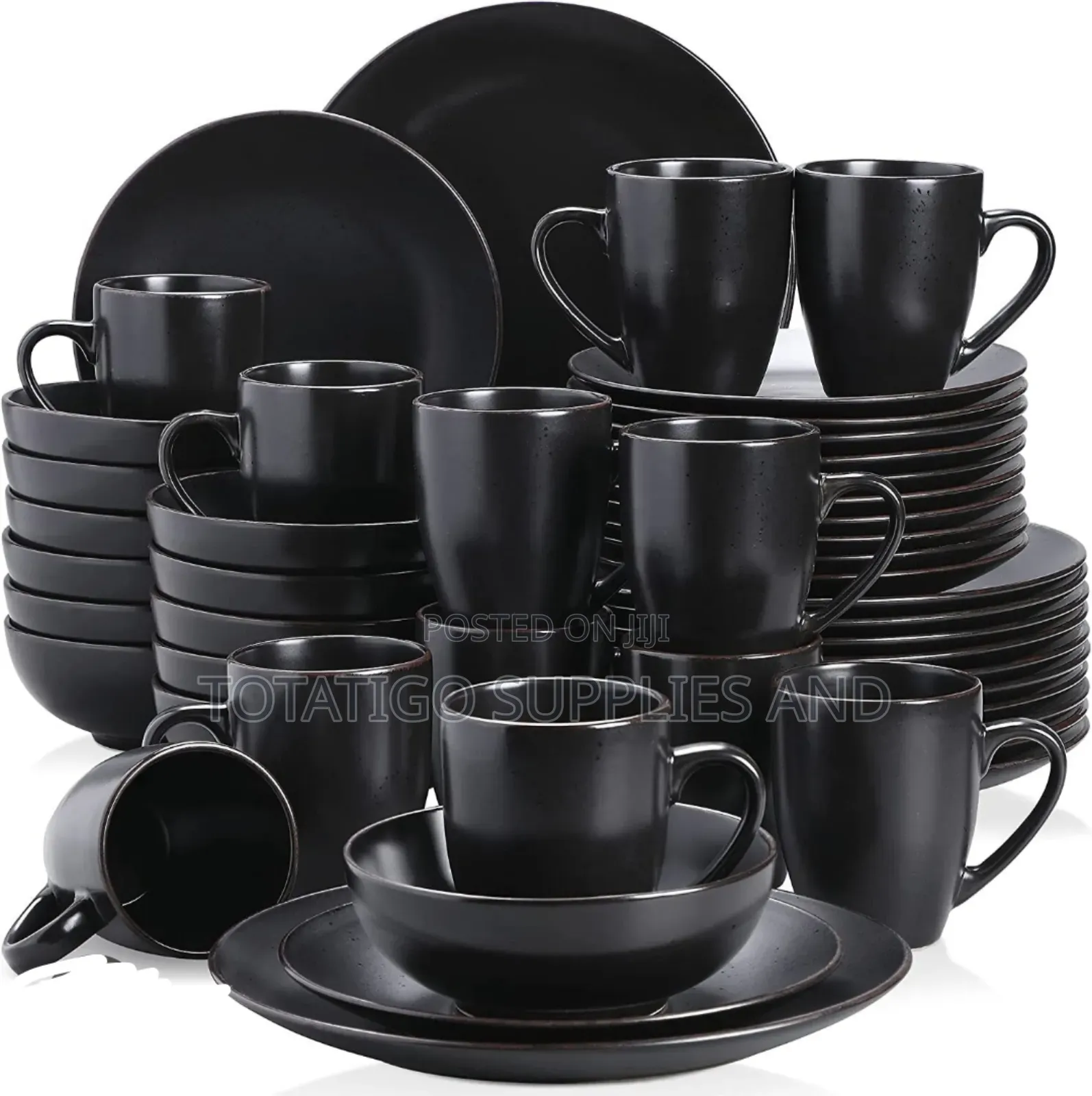 Original Black Dining Set- 24 or 48