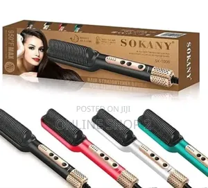 Hair Straighter Brush