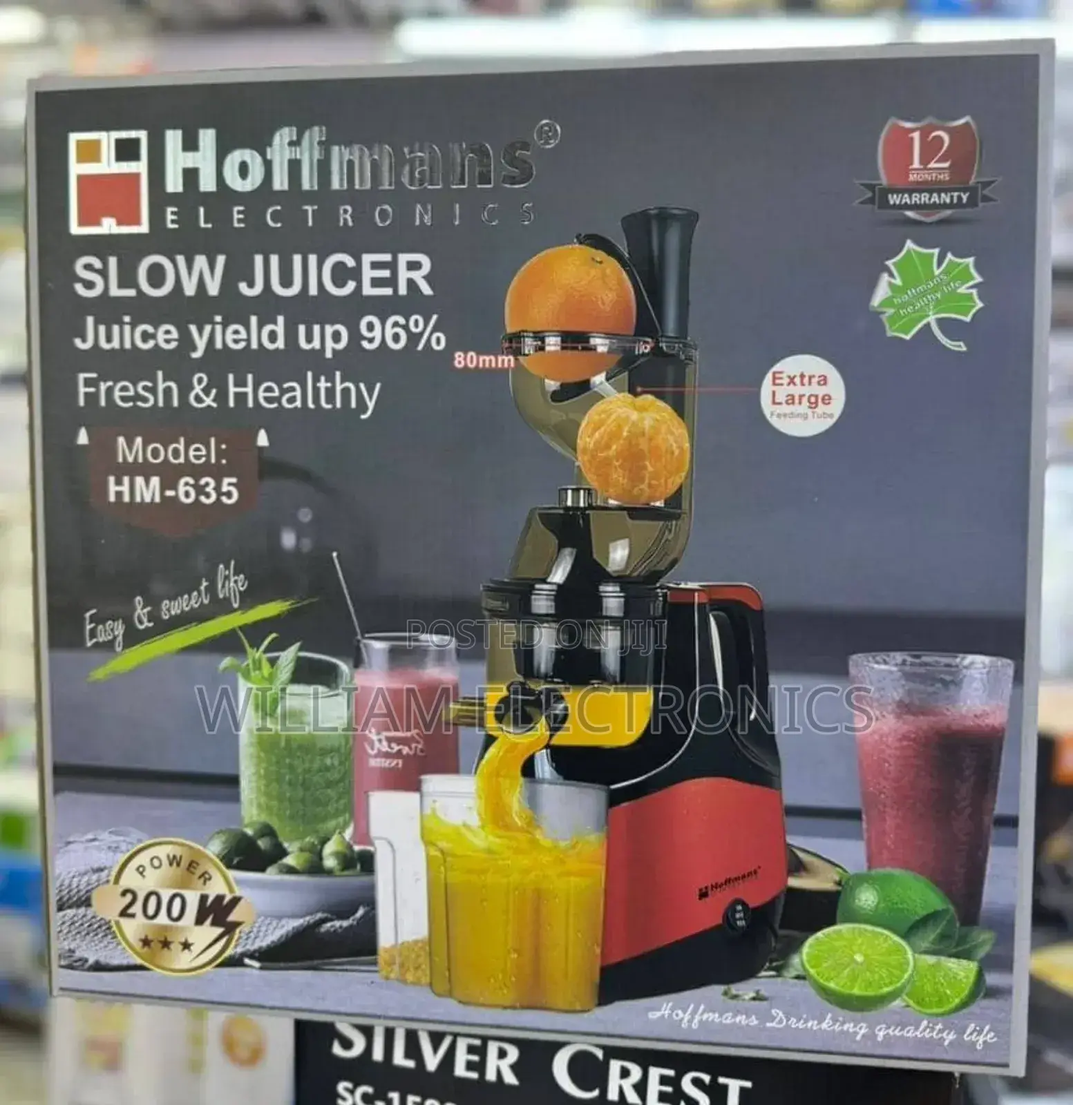 Hoffmans Slow Juicer Hm-635