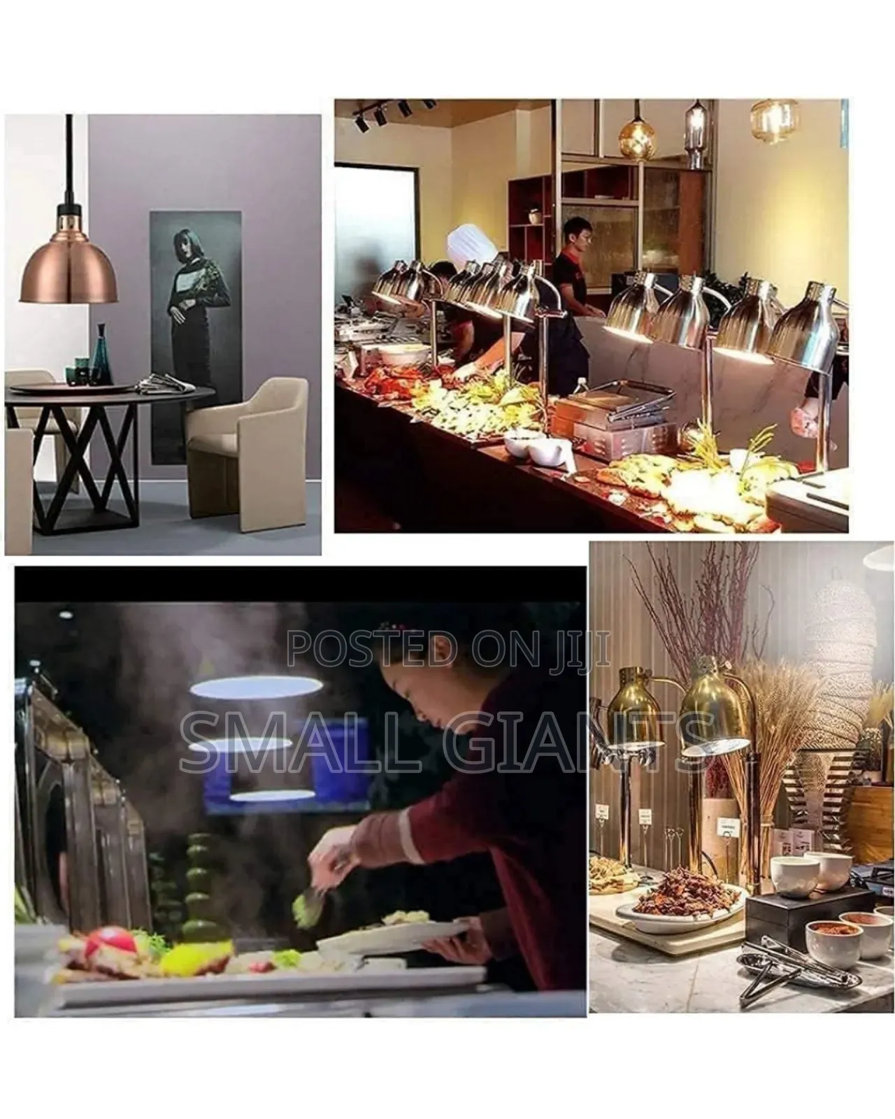 Portable Electric Commercial Food Warmer Lamp