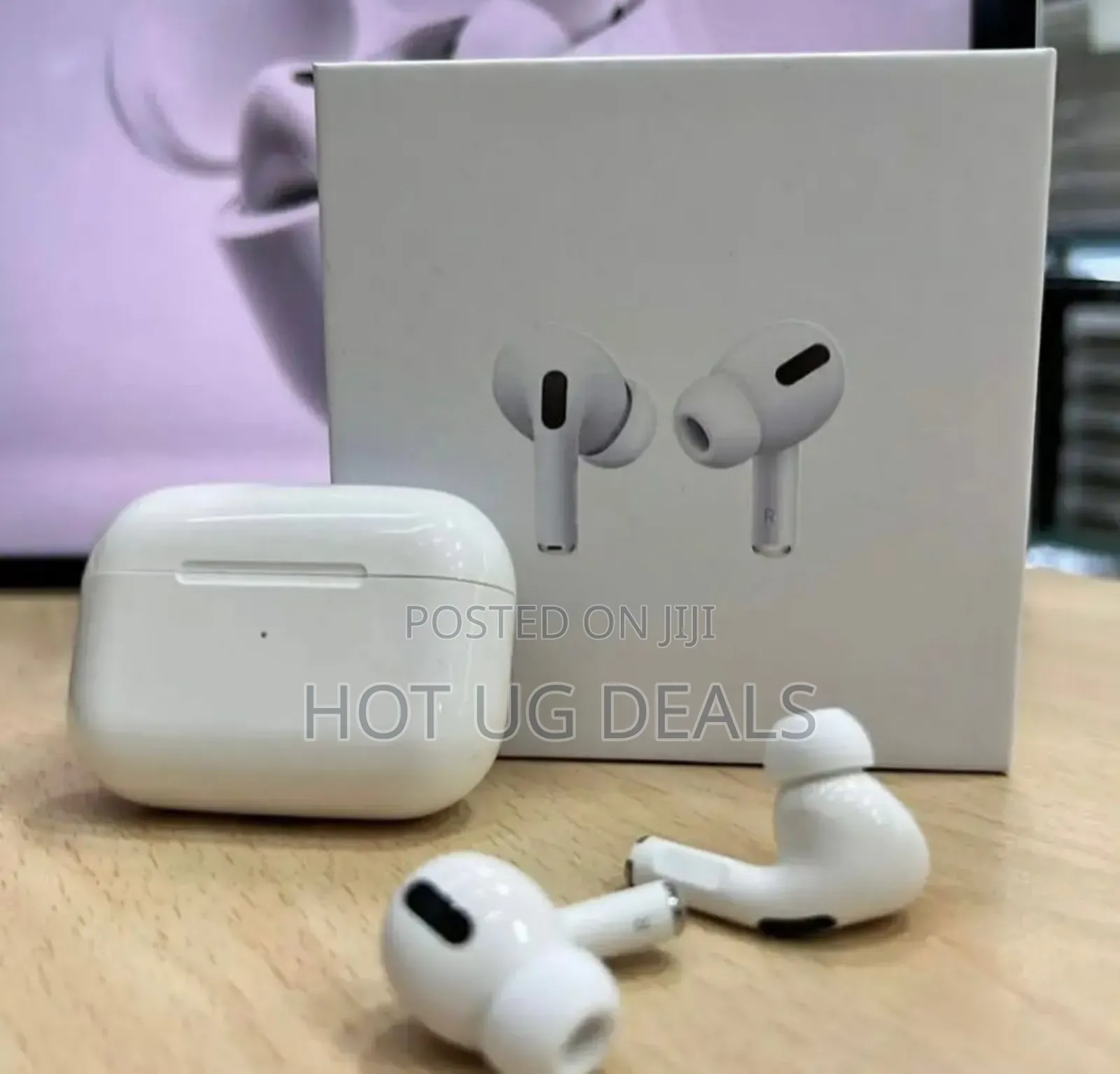 Original Airpods Pro With Noise Cancellation And Charging - White