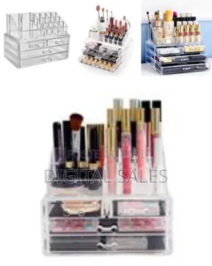 Acrylic Cosmetics Makeup Organizer Storage Box Drawers