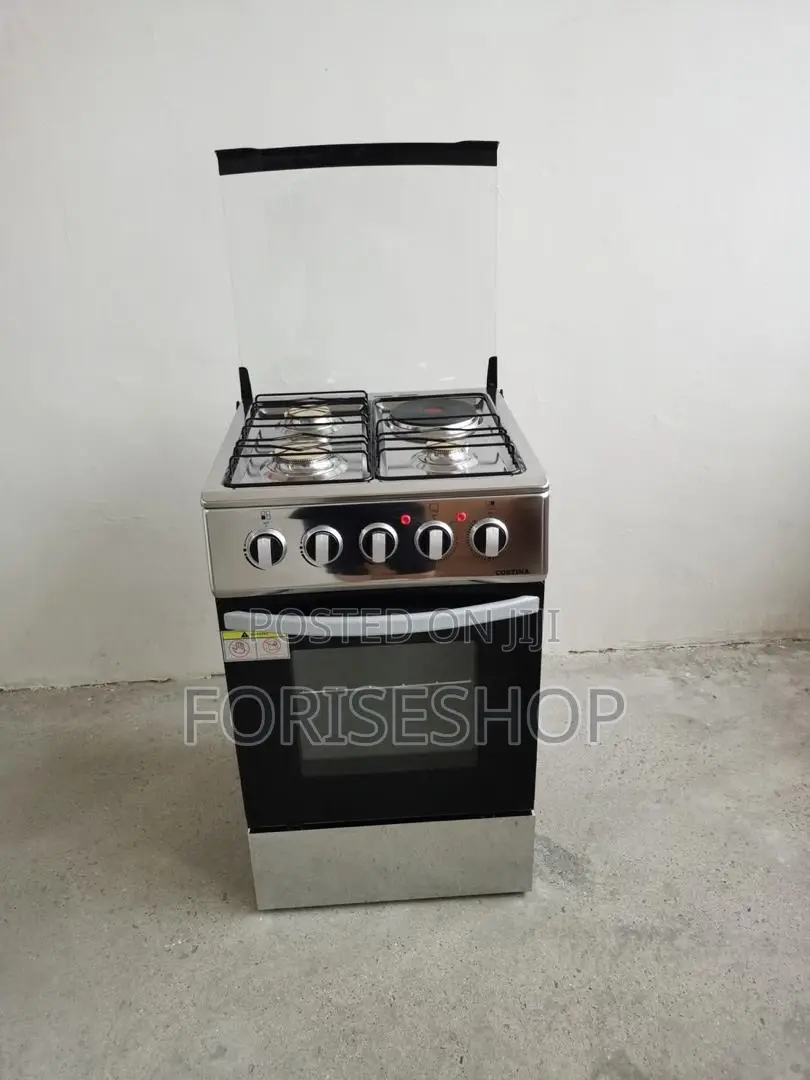 Cortina Cooker 3gas 1electric Plate With Electric Oven