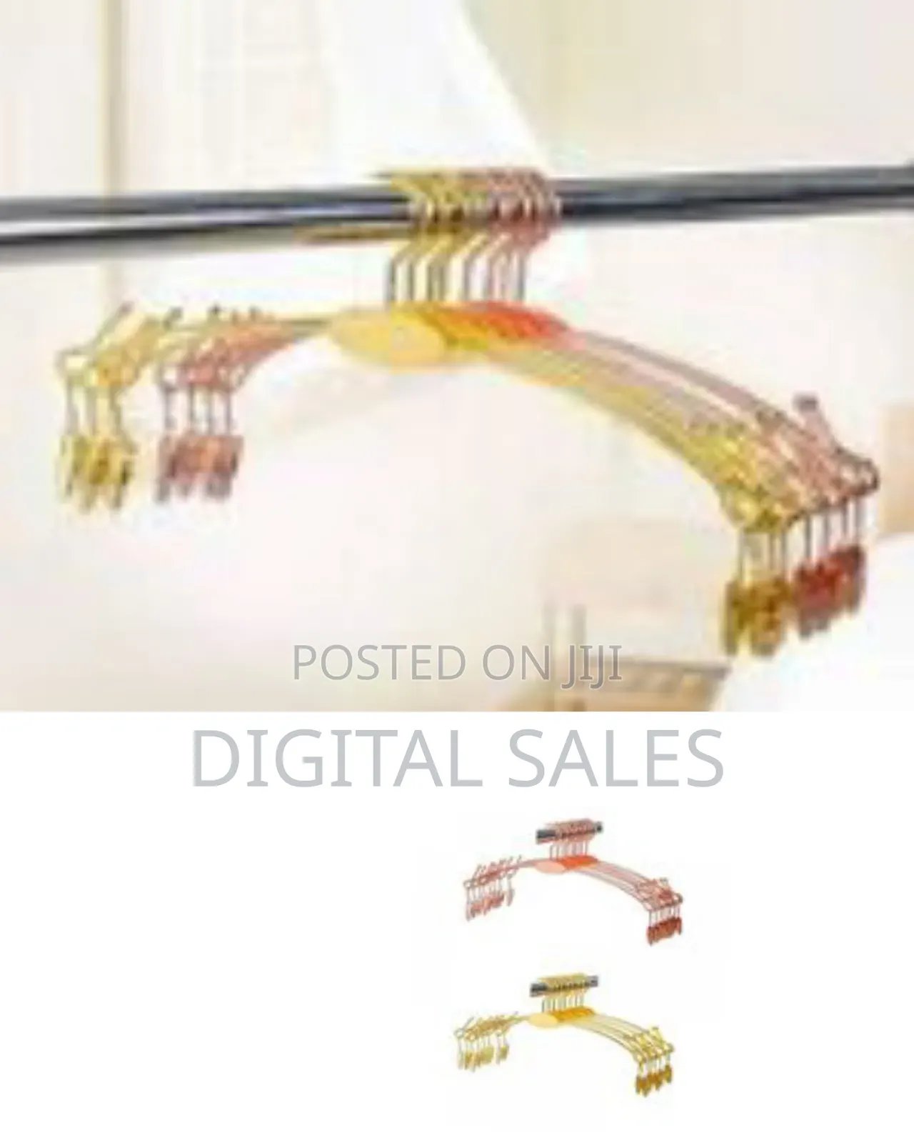 5 Pieces of Exquisite Metal Bold Non-Slip Underwear Alloy Suit Hangers