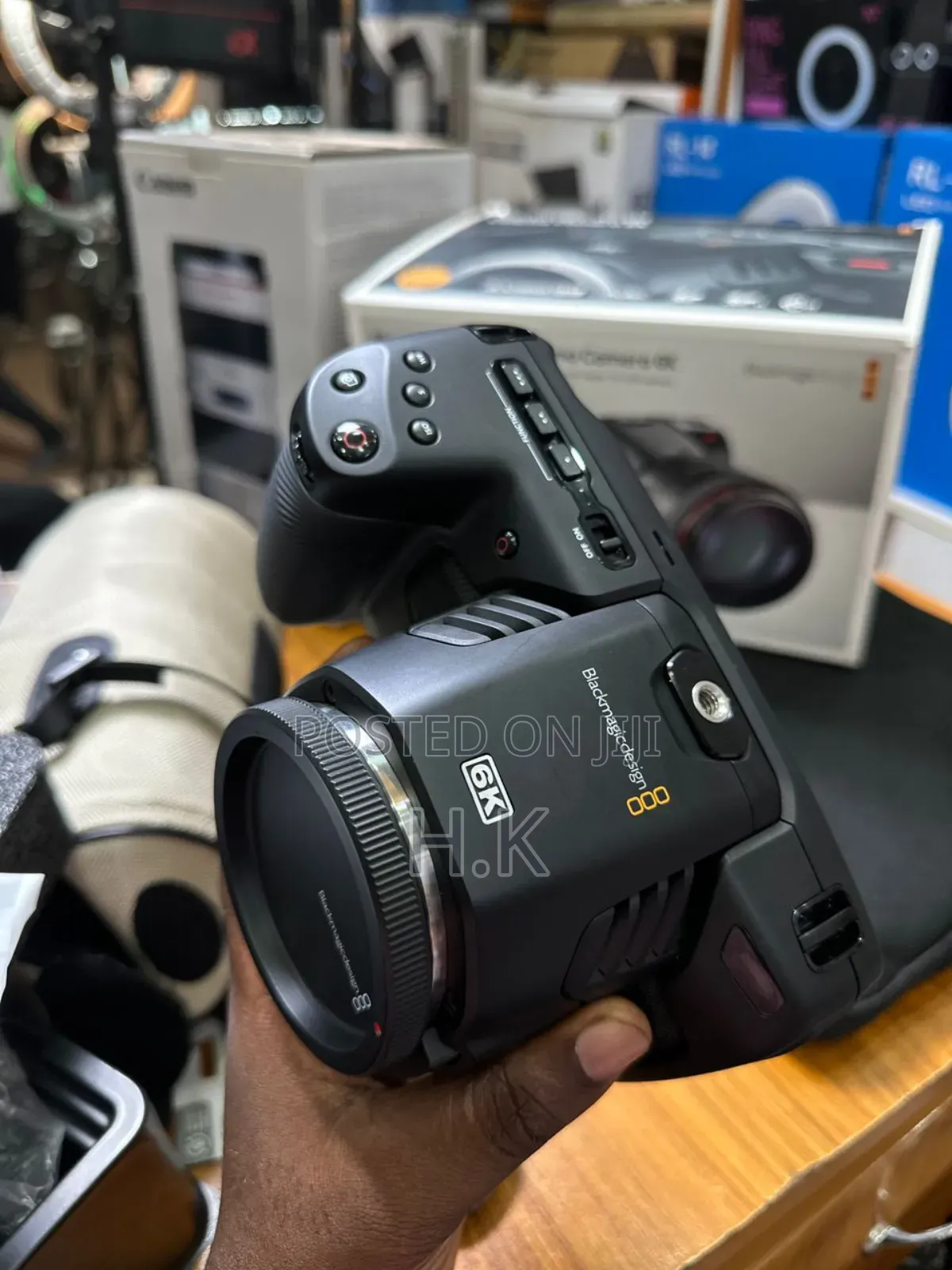 Blackmagic Pocket Cinema Camera .