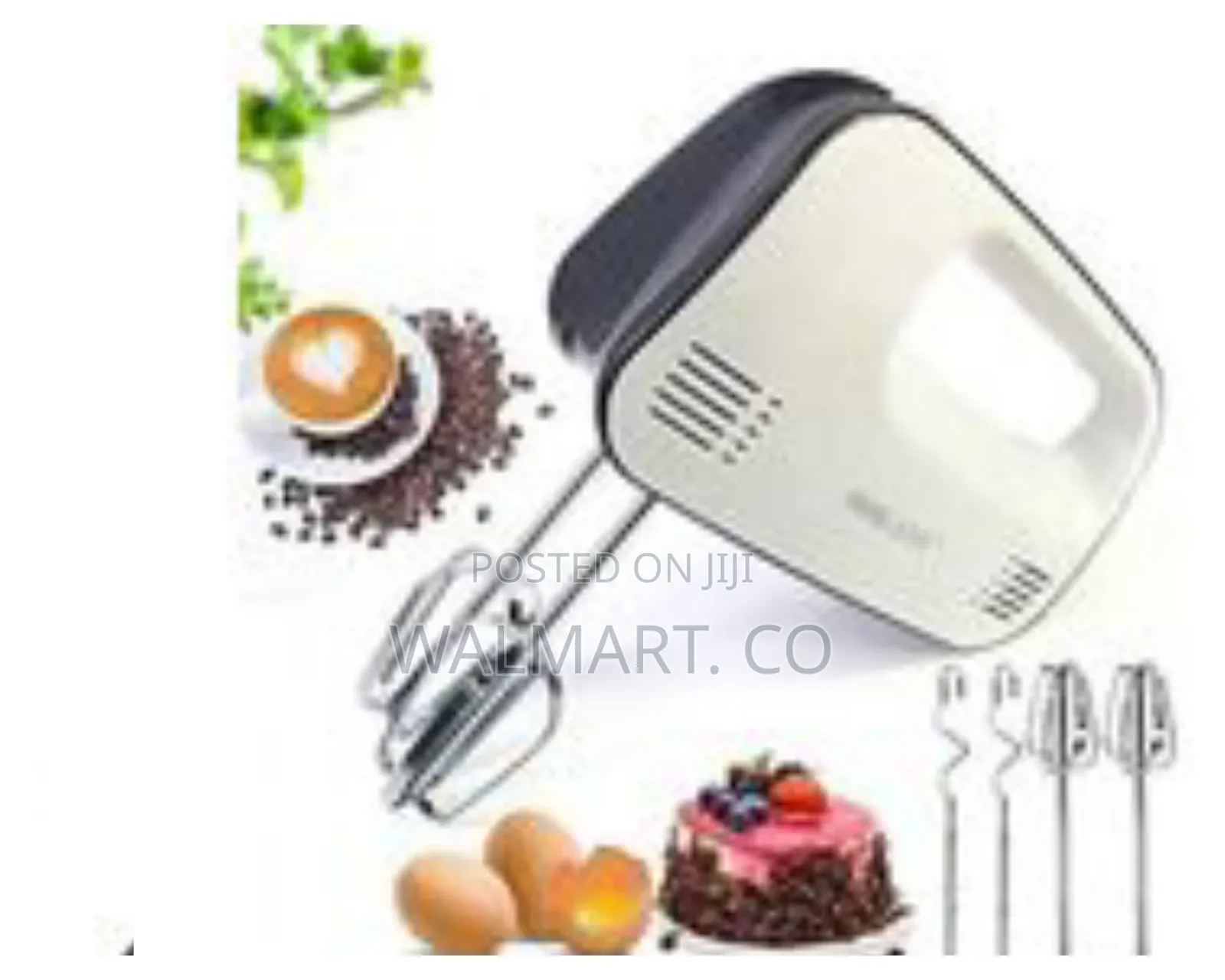 Sokany Hand Mixer Electric Handheld 5 Speed With Stainless Steel