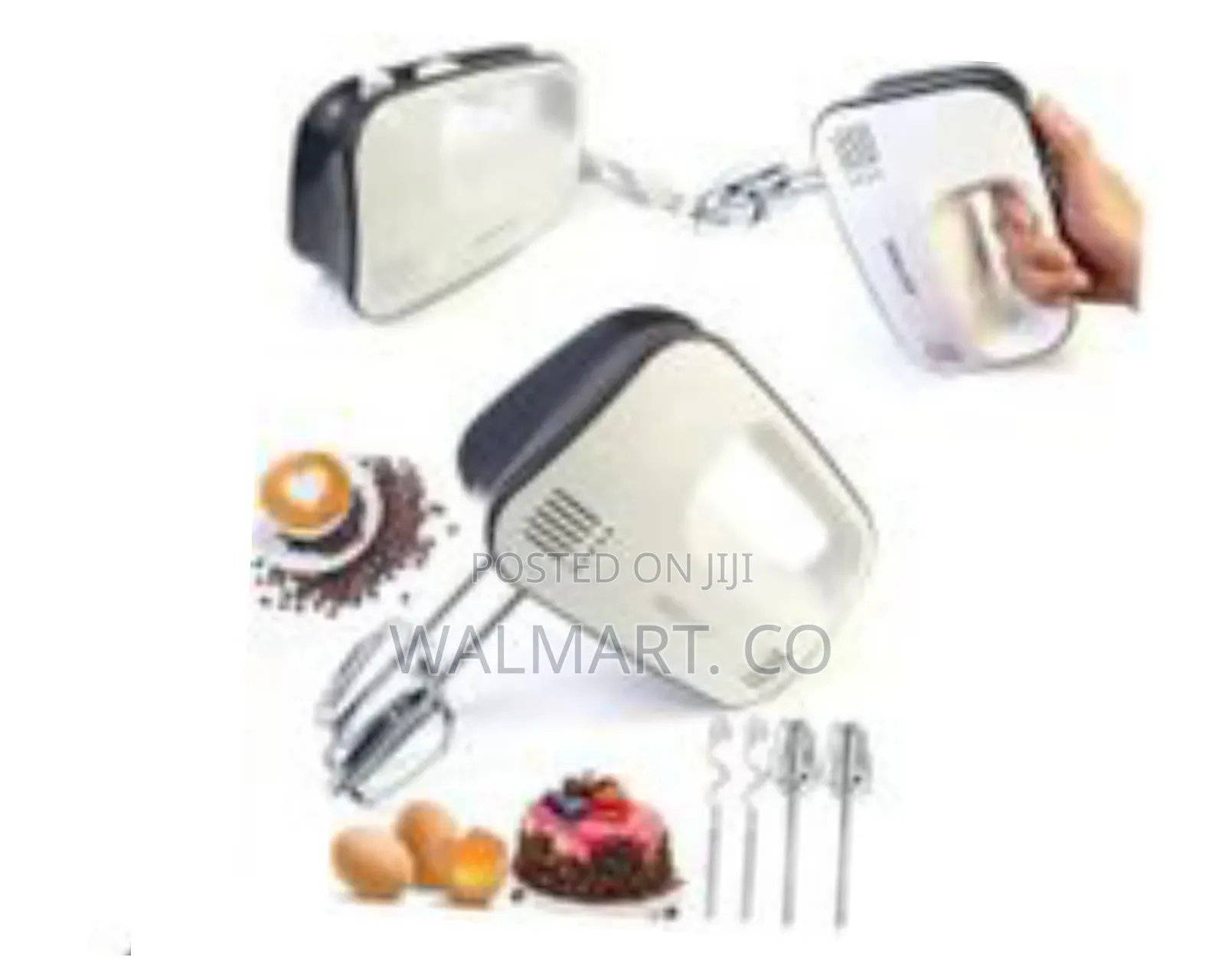Sokany Hand Mixer Electric Handheld 5 Speed With Stainless Steel