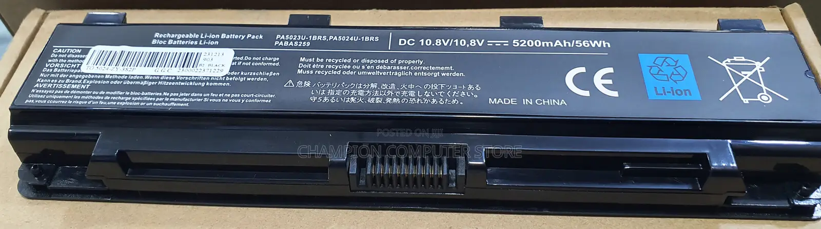 Toshiba Pa5024u for Satellite C55-a C55dt/D/T C855/D L/P/S855 L/P/S875