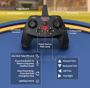 Intelligent Kids Aerial Drone With Roll Cage