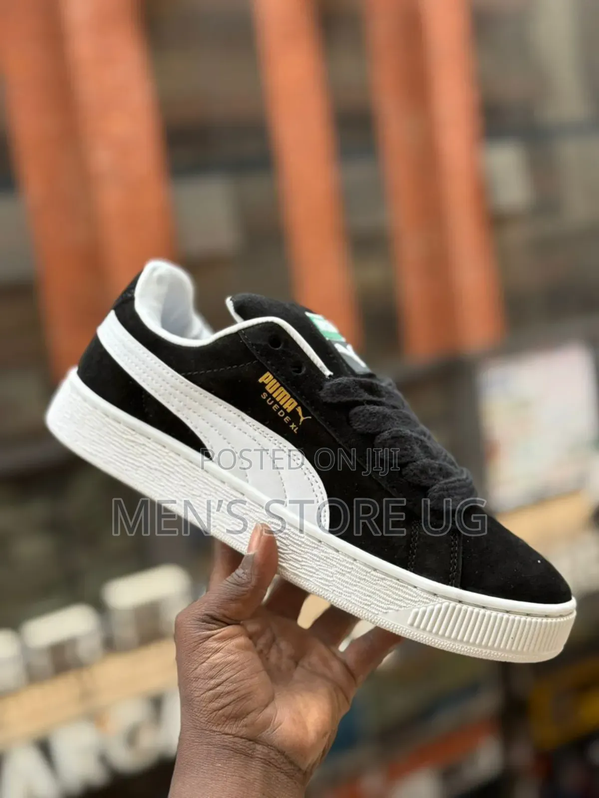 Puma Suede Xl Black And White