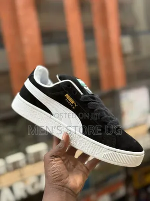 Puma Suede Xl Black And White