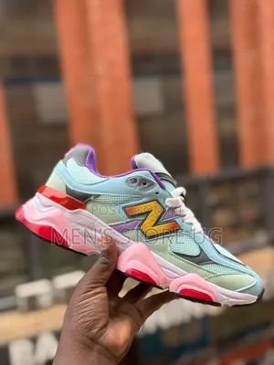 New Balance 9060 In The "Warped Multi-color" Colorway.