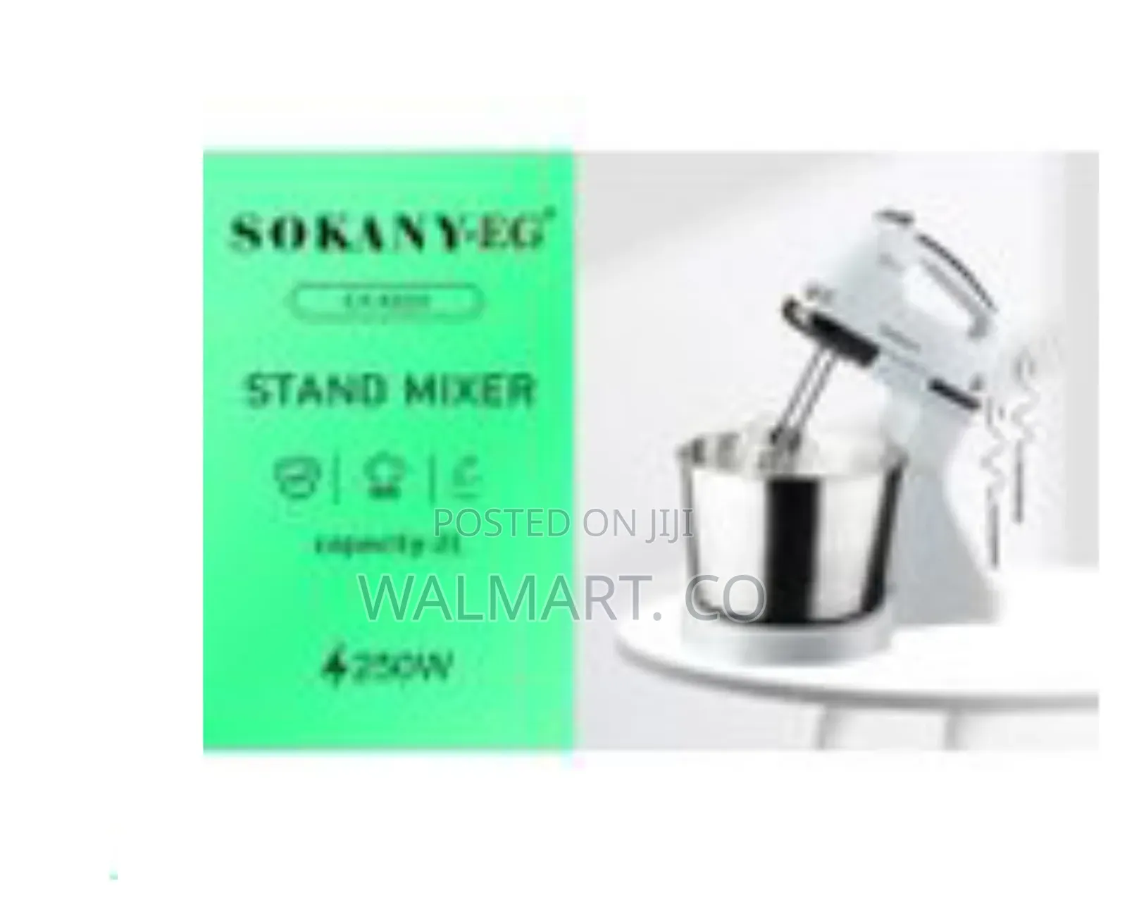 Sokany Portable 7 Speed Hand Mixer With Egg Beater Blender 2l