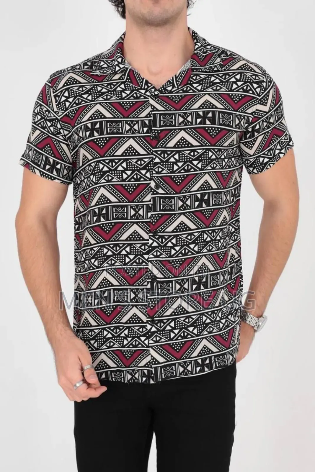 Vintage Style Classic Turkish Shirts  Short Sleeve