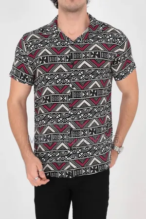 Vintage Style Classic Turkish Shirts  Short Sleeve