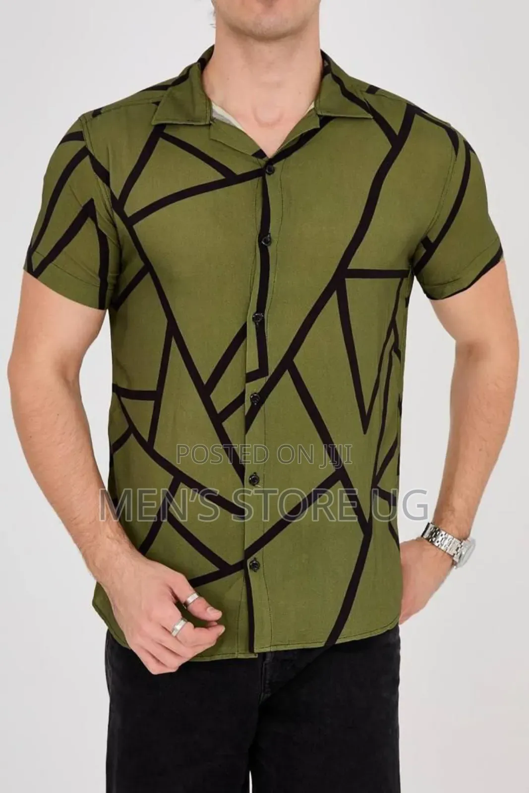 Mens Short Sleeve Vintage Style Turkish Shirts